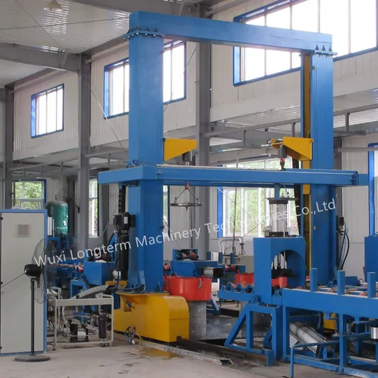 CNG Gas Cylinder External Hydro-Static Testing Machine Water Pressure Tester for Seamless Gas Cylinder