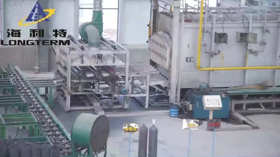 CNG Gas Cylinder Quenching Tempering / Heating / Hardening Furnace