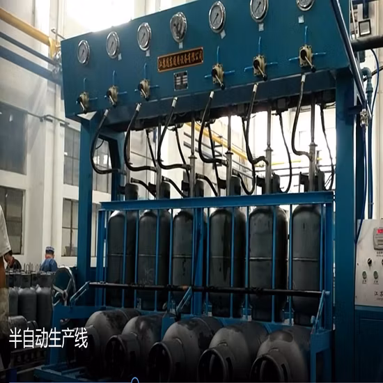 LPG Gas Cylinder Hydro Testing Machine, Water Pressure Testing Equipment