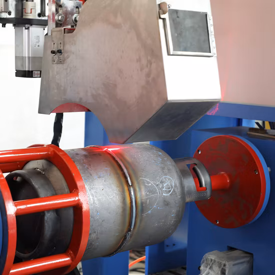 LPG Gas Cylinder Body Manufacturing Line Automatic Circumferential Seam Welding Machine
